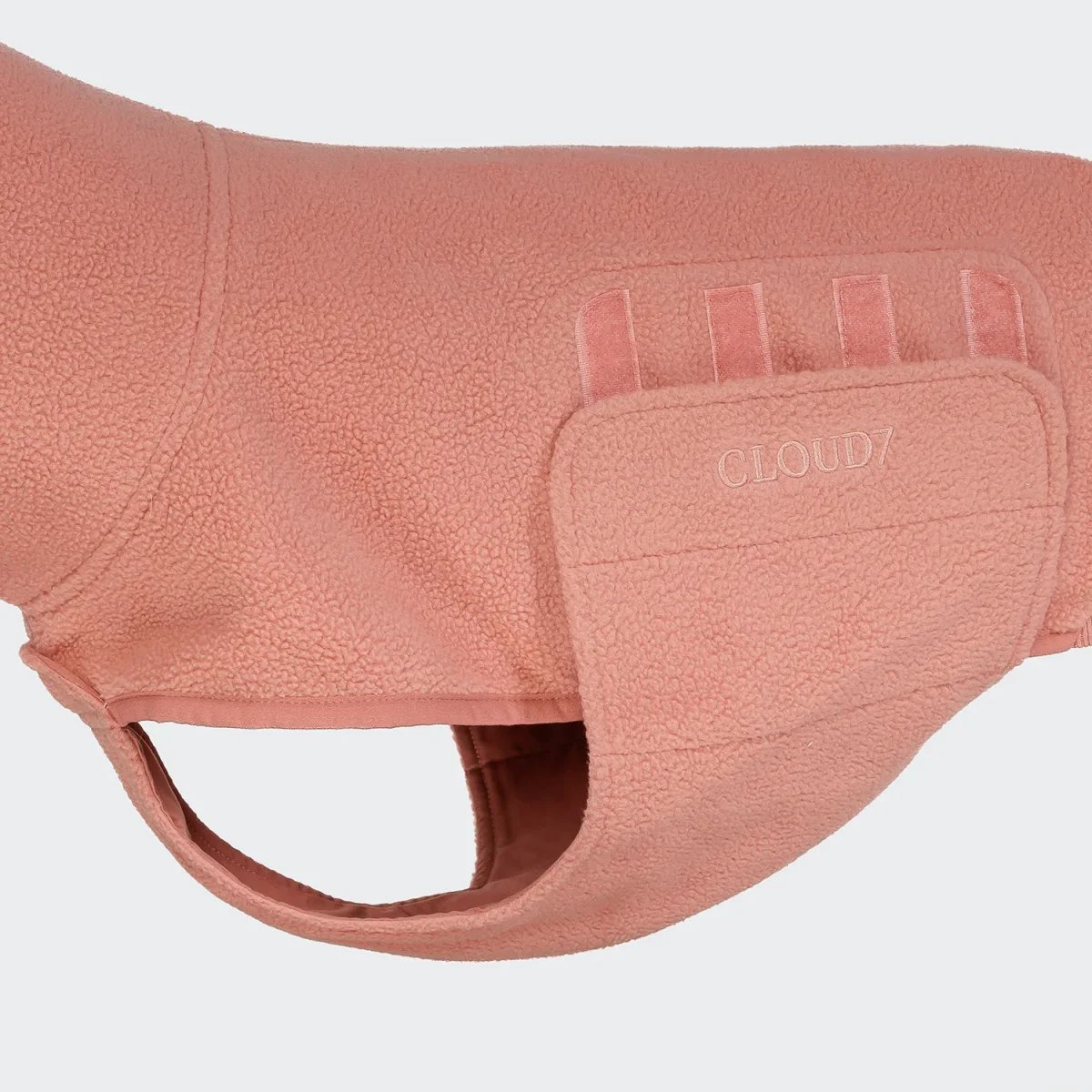 Hundepullover Dackel Fleece Derby 2.0 Faded Rose – Bild 6